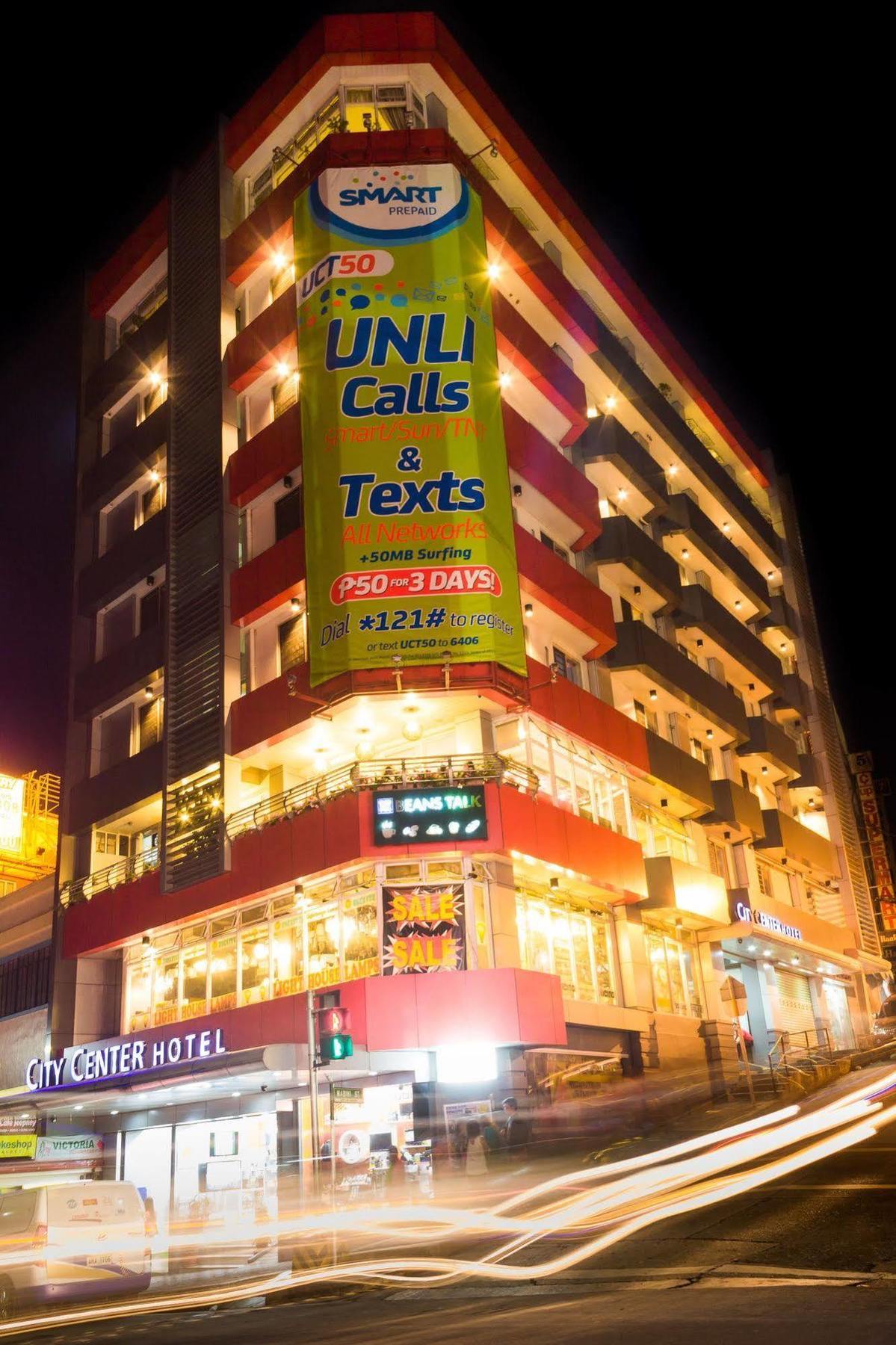 City Center Hotel Baguio City Bagian luar foto
